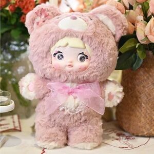 <Authentic>NOMMI 400% Good Night Bear Plush Series Blind Box